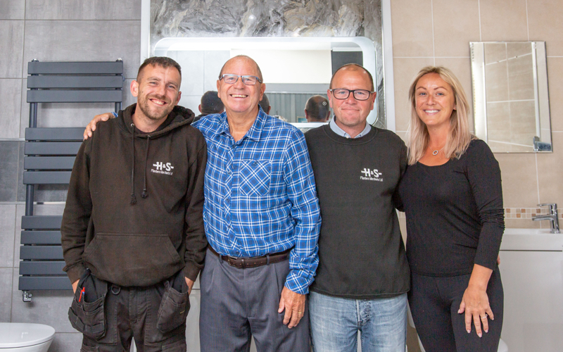 H &S Bathroom Showroom Team